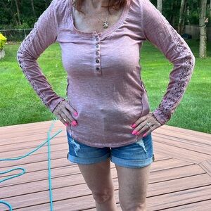 Free People long sleeve top